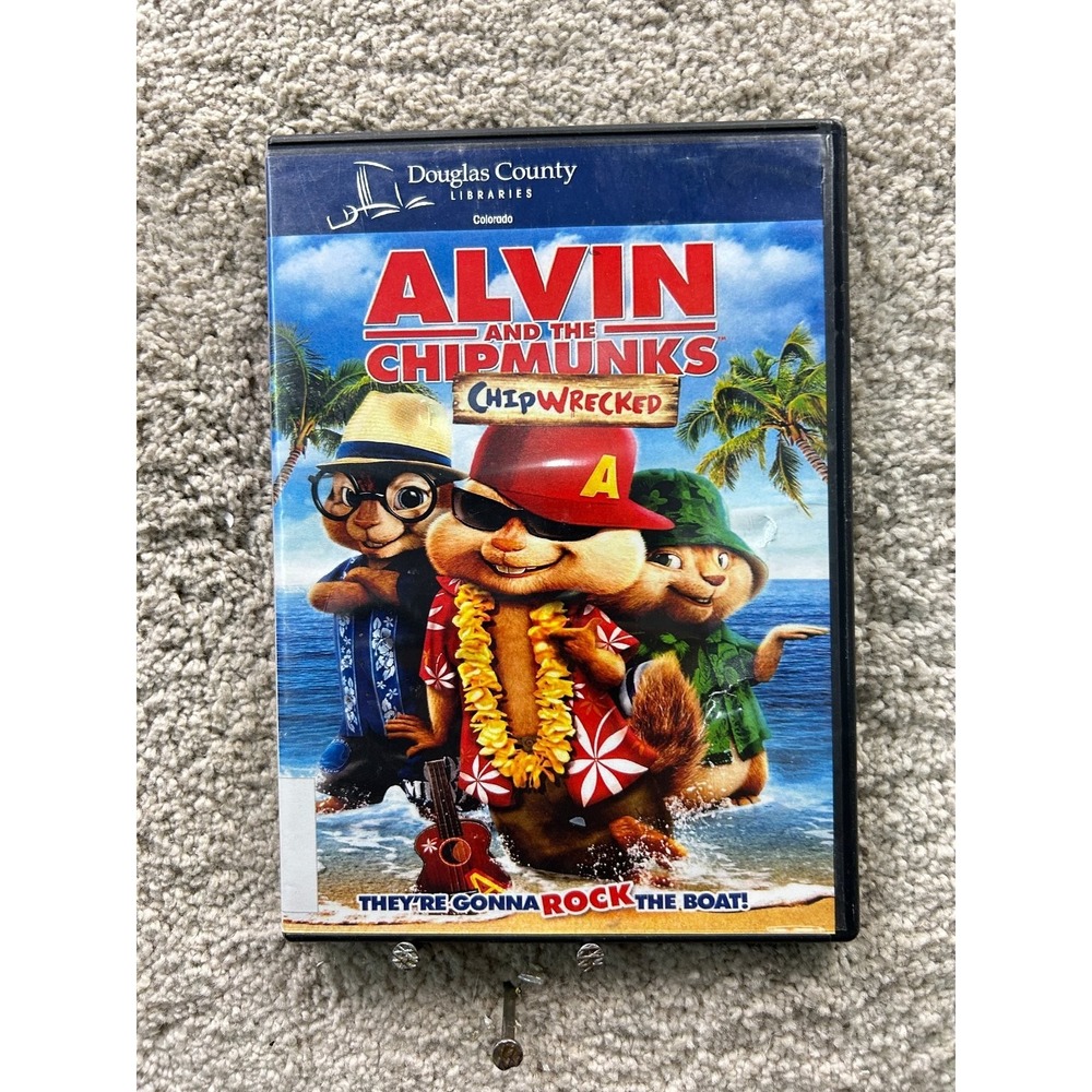 Alvin and the Chipmunks Chipwrecked DVD 2011 Jason Lee Mike Mitchell Special